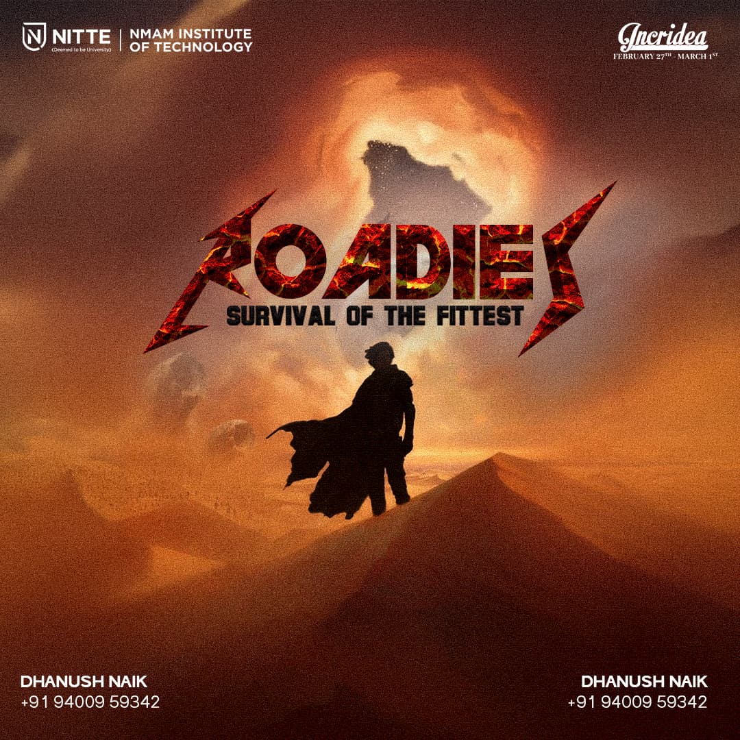 Roadies Event Poster