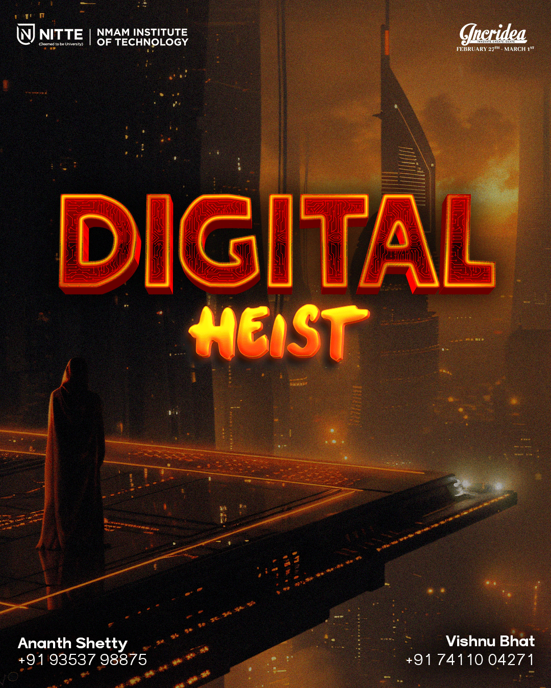 Digital Heist Poster