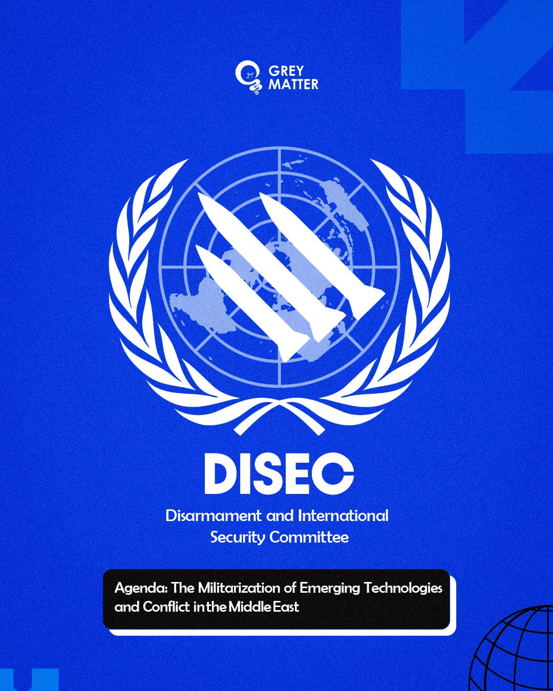 GMMUN DISEC Committee Poster