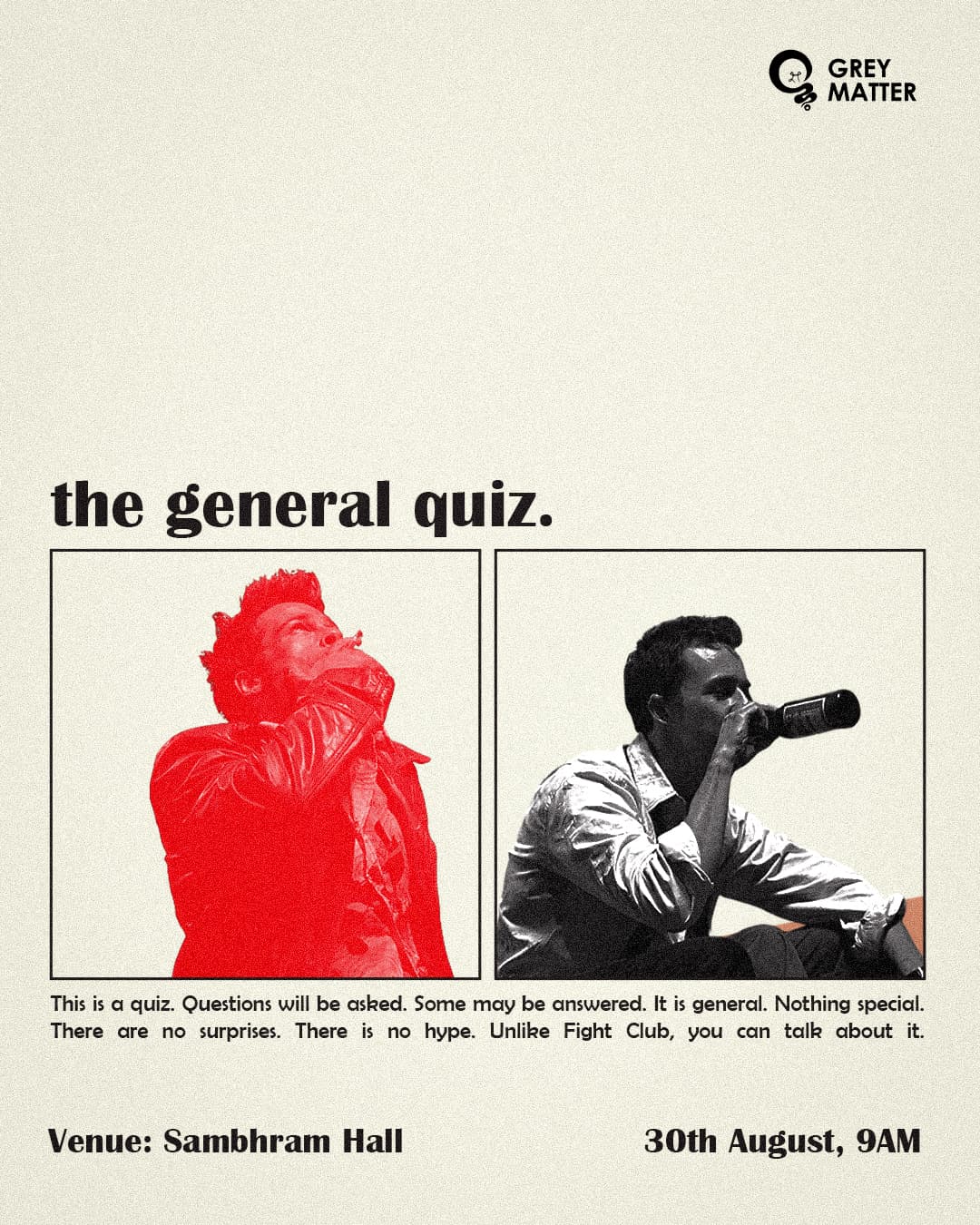 The General Quiz Poster